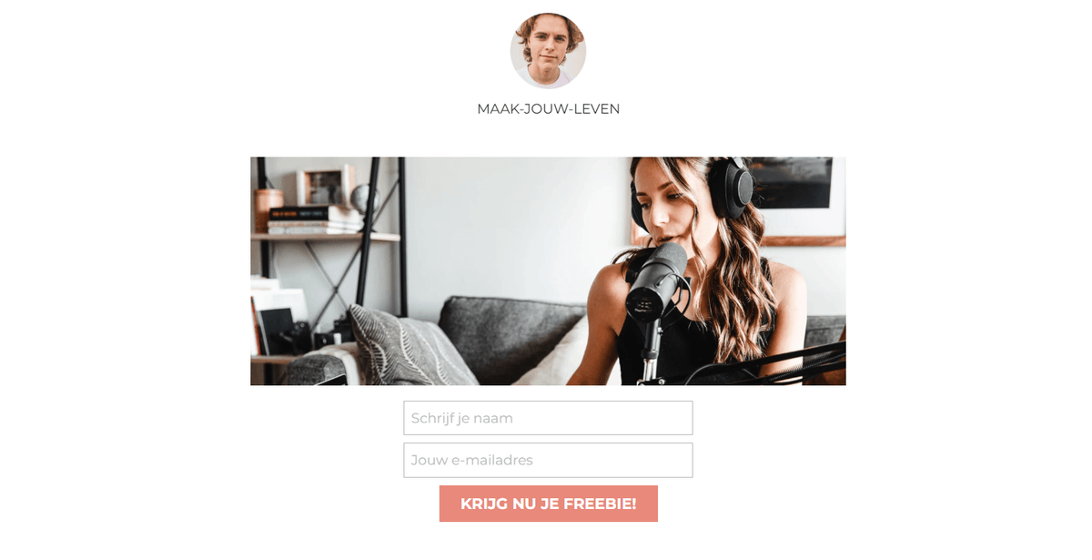 Gratis sjabloon van Strikingly Gratis sjabloon van Strikingly