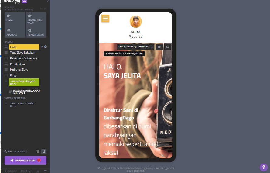 Mencolok untuk Fotografi Perkotaan - Responsivitas Seluler Mencolok untuk Fotografi Perkotaan - Responsivitas Seluler