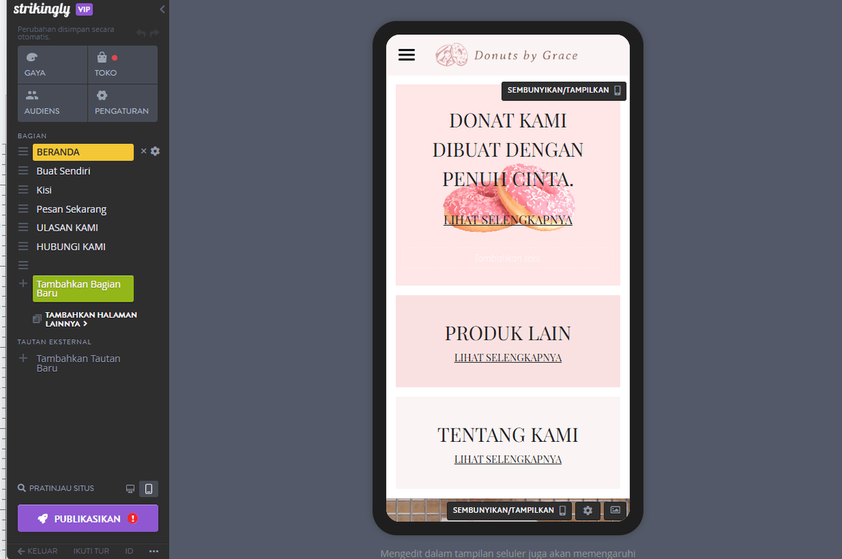 Trafik Situs Web Liburan dengan Strikingly - Responsivitas seluler Trafik Situs Web Liburan dengan Strikingly - Responsivitas seluler