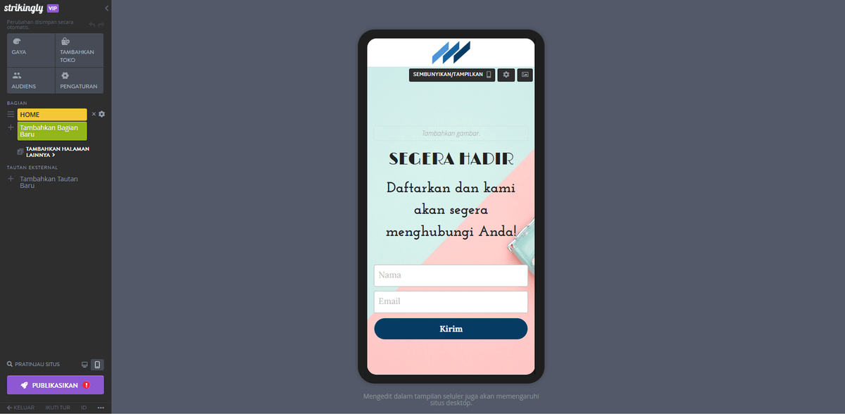 Editor Seluler Strikingly Editor Seluler Strikingly