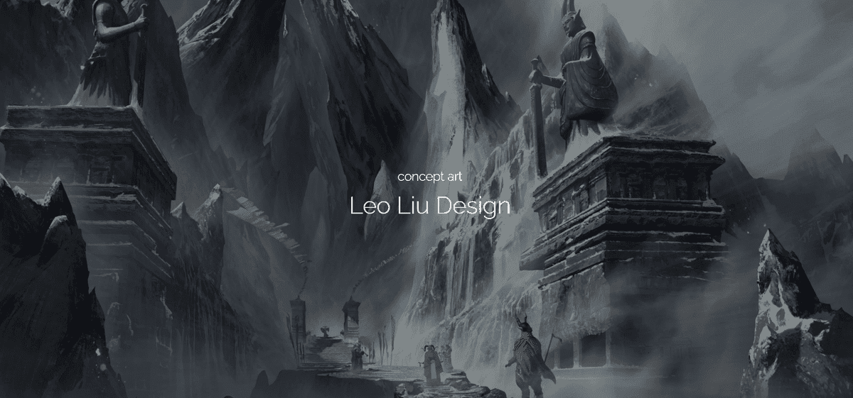 Portofolio desain web terbaik seperti Leo Liu Portofolio desain web terbaik seperti Leo Liu