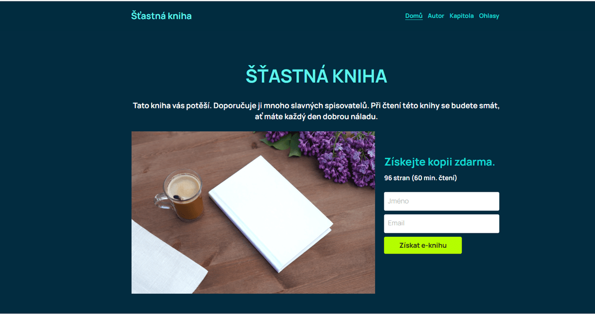 Psychologický trik: Technika nohou ve dveřích použitá v šabloně HappyBook od Strikingly Psychologický trik: Technika nohou ve dveřích použitá v šabloně HappyBook od Strikingly