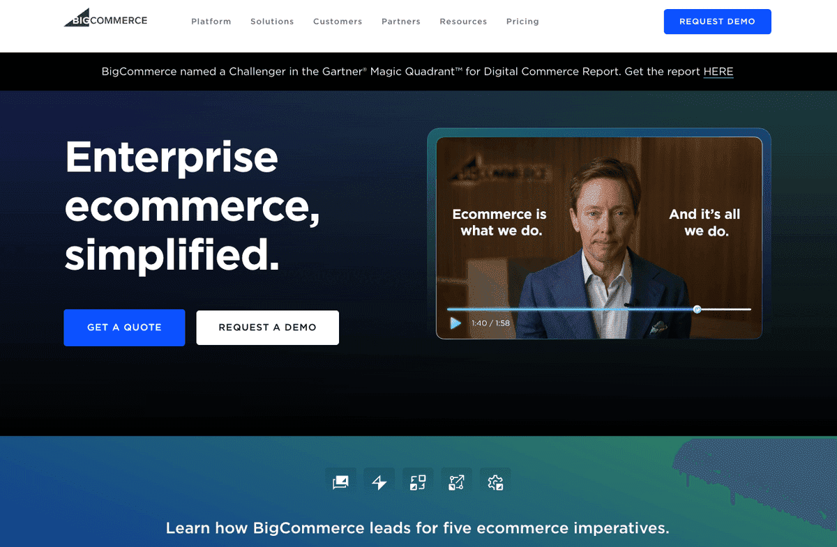 Big Commerce: Platform E-commerce Big Commerce: Platform E-commerce
