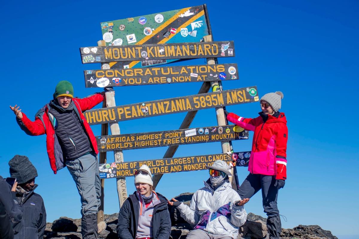 7 Days 6 nights Machame Route conquering summit Uhuru