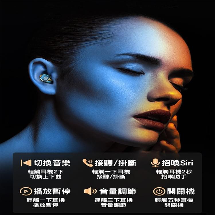 TWS F9 藍牙 5.1 真無線藍牙耳機 耳機 可做 手機支架 LED顯示 IPX7防水 Bluetooth 無線耳機