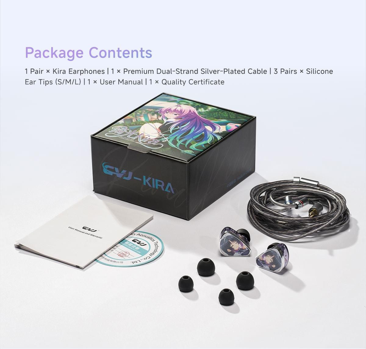 CVJ Kira In Ear Earphones