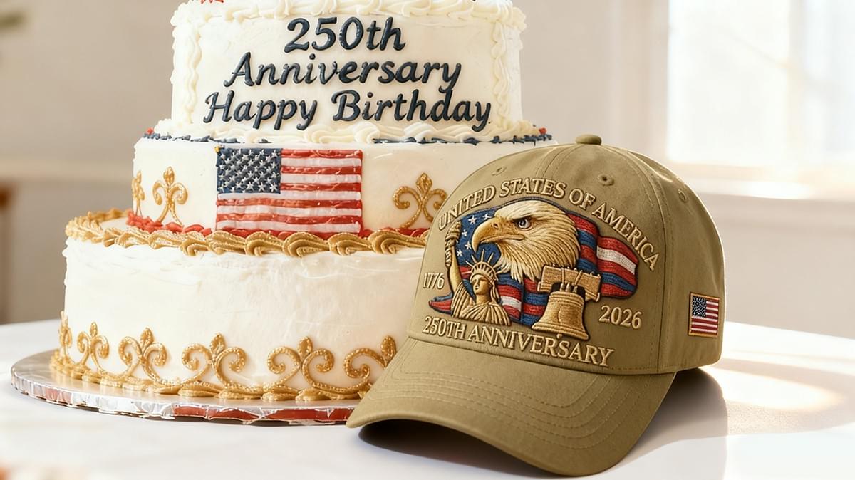 As we approach the 250th anniversary of the United States, our caps serve as a reminder of the values we hold dear. Wearing one not only signifies pride in our past but also a commitment to uphold the ideals of liberty and justice for all. Honoring Our Legacy — And Thousands Of Americans Are Wearing It With Pride
A once-in-250-years tribute to freedom, sacrifice and American heritage
When the United States approaches its 250th anniversary, many Americans are asking how they can honor the nation’s history.
For one veteran family, the answer came in the form of a simple yet powerful symbol — a cap that represents 250 years of freedom and sacrifice. As we approach the 250th anniversary of the United States, our caps serve as a reminder of the values we hold dear. Wearing one not only signifies pride in our past but also a commitment to uphold the ideals of liberty and justice for all. Honoring Our Legacy — And Thousands Of Americans Are Wearing It With Pride
A once-in-250-years tribute to freedom, sacrifice and American heritage
When the United States approaches its 250th anniversary, many Americans are asking how they can honor the nation’s history.
For one veteran family, the answer came in the form of a simple yet powerful symbol — a cap that represents 250 years of freedom and sacrifice.