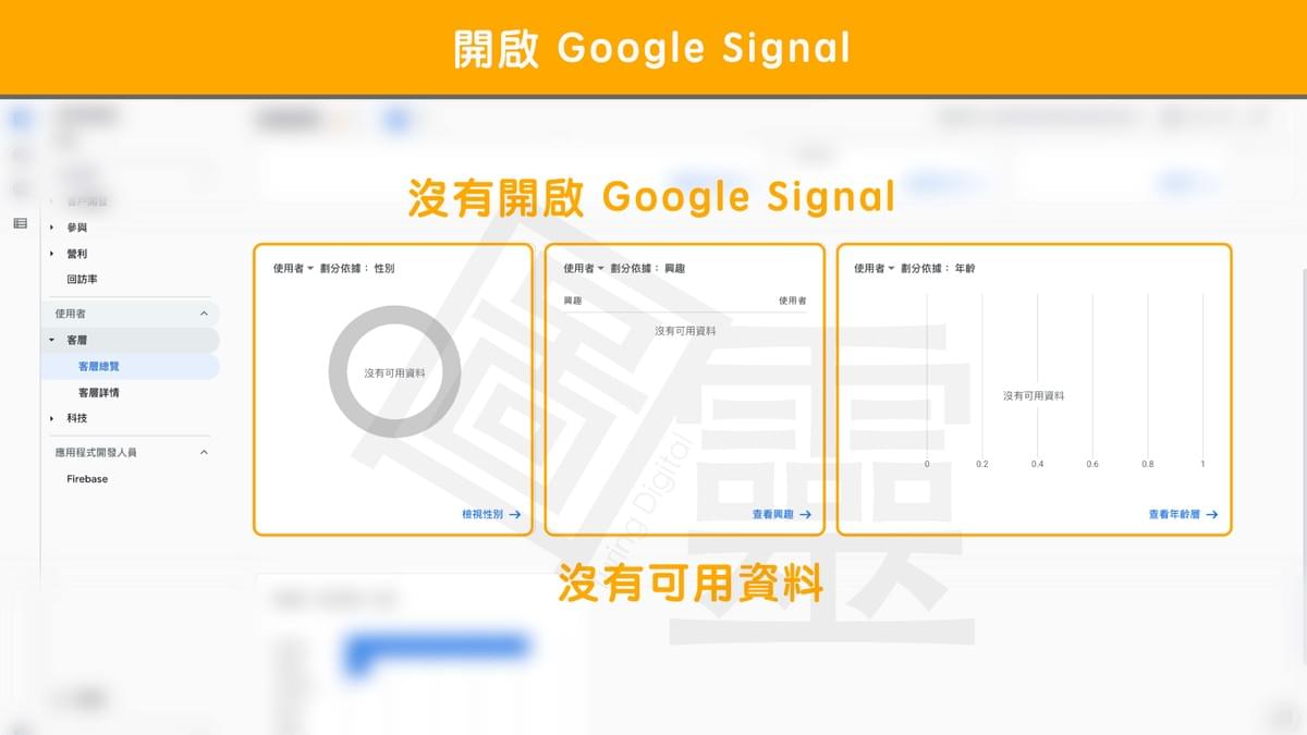 Google Analytics 4 Property 啟用 Google 信號 Google Analytics 4 Property 啟用 Google 信號