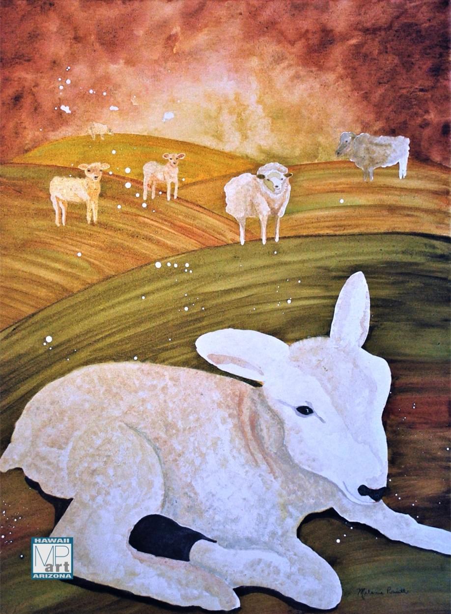 Uluhe Beginnings expresses the tranquility of a Hawaiian forest. Uluhe Beginnings expresses the tranquility of a Hawaiian forest.