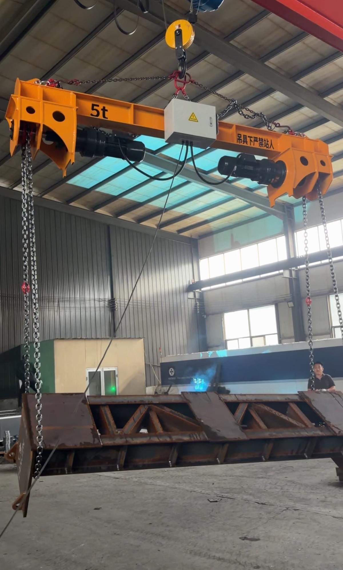 20T Chain-Type Turning Spreader