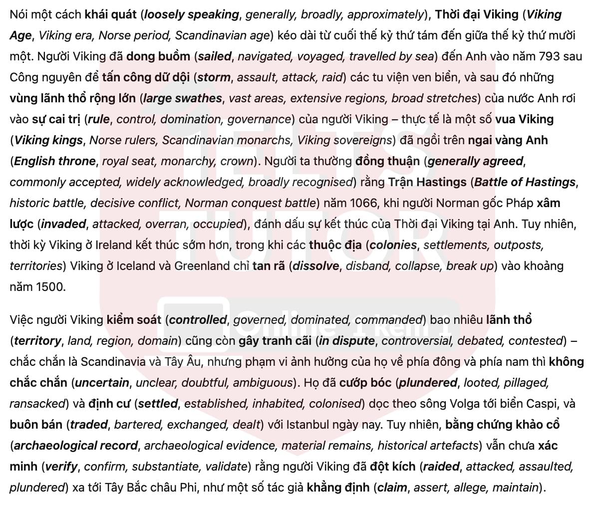 🔥The Vikings wayfaring way Answers with location - Đề thi thật IELTS READING- Làm bài online format computer-based, kèm đáp án, dịch & giải thích từ vựng - cấu trúc ngữ pháp khó 🔥The Vikings wayfaring way Answers with location - Đề thi thật IELTS READING- Làm bài online format computer-based, kèm đáp án, dịch & giải thích từ vựng - cấu trúc ngữ pháp khó