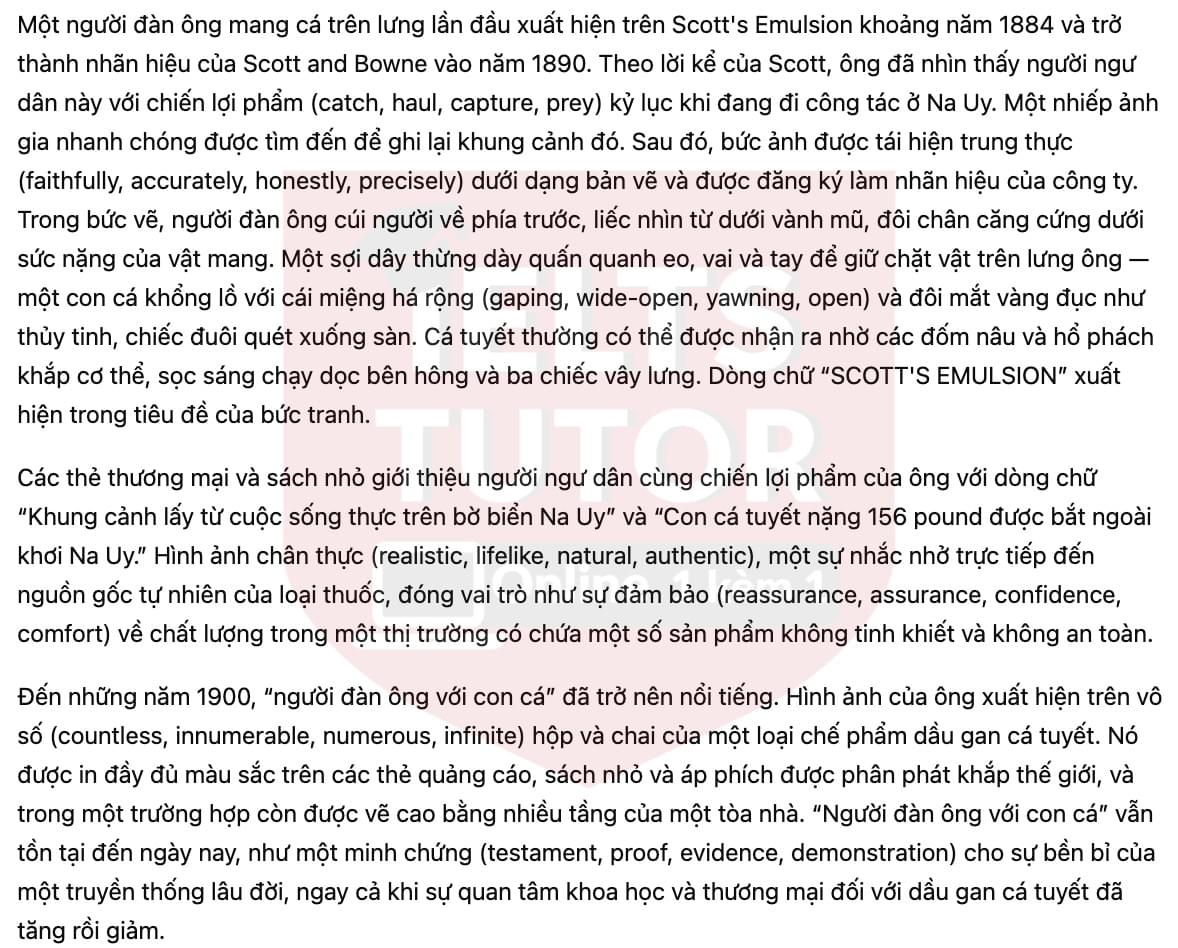 🔥The early history of Scott and Bowne's cod liver oil Answers with location - Đề luyện tập IELTS READING- Làm bài online format computer-based, kèm đáp án, dịch & giải thích từ vựng - cấu trúc ngữ pháp khó 🔥The early history of Scott and Bowne's cod liver oil Answers with location - Đề luyện tập IELTS READING- Làm bài online format computer-based, kèm đáp án, dịch & giải thích từ vựng - cấu trúc ngữ pháp khó