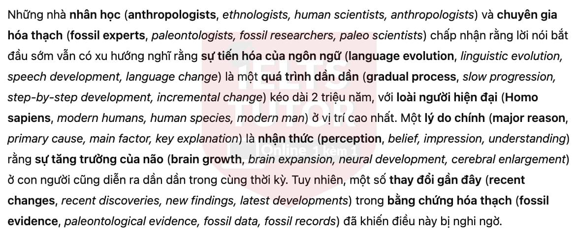🔥Look who was talking Answers with location - Đề luyện IELTS READING- Làm bài online format computer-based, kèm đáp án, dịch & giải thích từ vựng - cấu trúc ngữ pháp khó 🔥Look who was talking Answers with location - Đề luyện IELTS READING- Làm bài online format computer-based, kèm đáp án, dịch & giải thích từ vựng - cấu trúc ngữ pháp khó