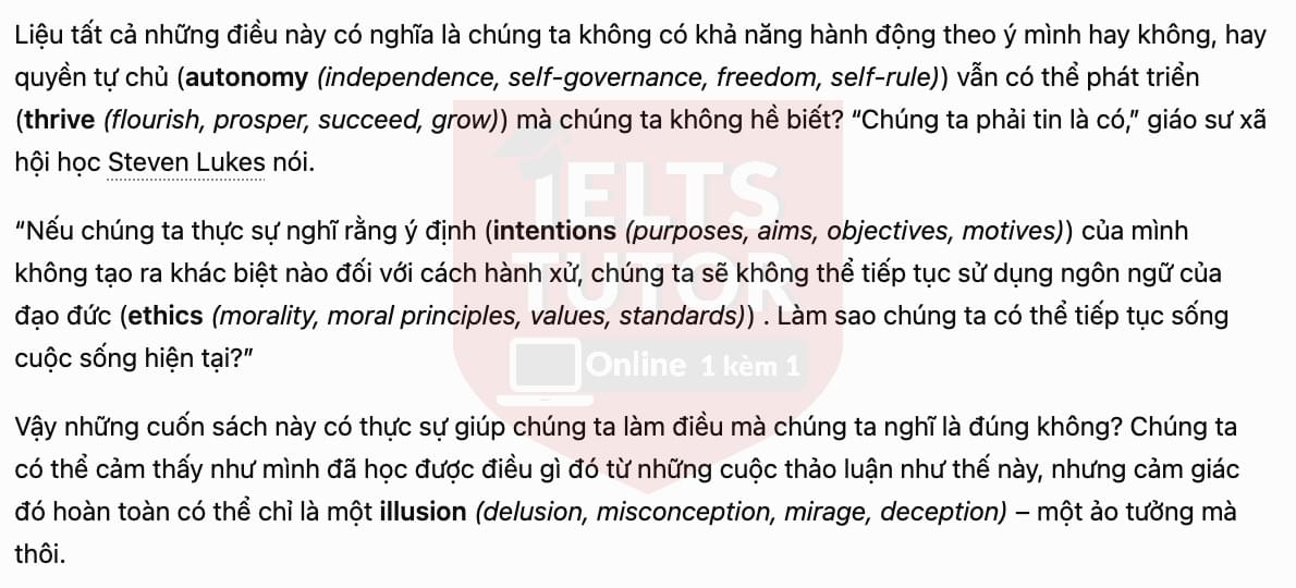 🔥Brains trust: learning about ourselves Answers with location - Đề luyện tập IELTS READING- Làm bài online format computer-based, kèm đáp án, dịch & giải thích từ vựng - cấu trúc ngữ pháp khó 🔥Brains trust: learning about ourselves Answers with location - Đề luyện tập IELTS READING- Làm bài online format computer-based, kèm đáp án, dịch & giải thích từ vựng - cấu trúc ngữ pháp khó
