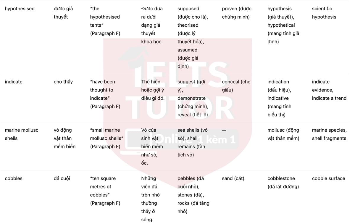 🔥Neanderthal Technology Answers with location - Đề luyện tập IELTS READING- Làm bài online format computer-based, kèm đáp án, dịch & giải thích từ vựng - cấu trúc ngữ pháp khó 🔥Neanderthal Technology Answers with location - Đề luyện tập IELTS READING- Làm bài online format computer-based, kèm đáp án, dịch & giải thích từ vựng - cấu trúc ngữ pháp khó