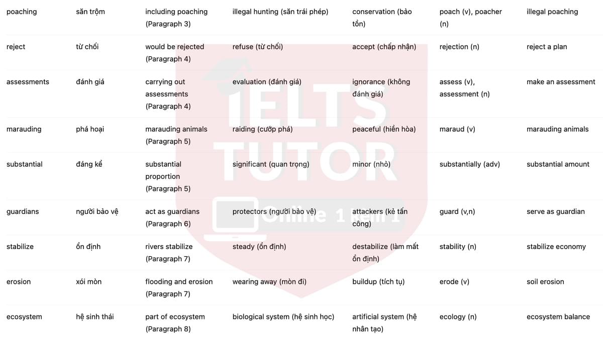 🔥The longest conservation fence in the world Answers with location - Đề luyện tập IELTS READING- Làm bài online format computer-based, kèm đáp án, dịch & giải thích từ vựng - cấu trúc ngữ pháp khó 🔥The longest conservation fence in the world Answers with location - Đề luyện tập IELTS READING- Làm bài online format computer-based, kèm đáp án, dịch & giải thích từ vựng - cấu trúc ngữ pháp khó