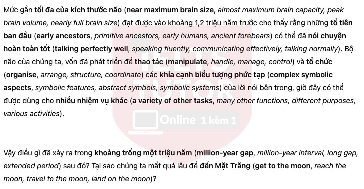 🔥Look who was talking Answers with location - Đề luyện IELTS READING- Làm bài online format computer-based, kèm đáp án, dịch & giải thích từ vựng - cấu trúc ngữ pháp khó 🔥Look who was talking Answers with location - Đề luyện IELTS READING- Làm bài online format computer-based, kèm đáp án, dịch & giải thích từ vựng - cấu trúc ngữ pháp khó