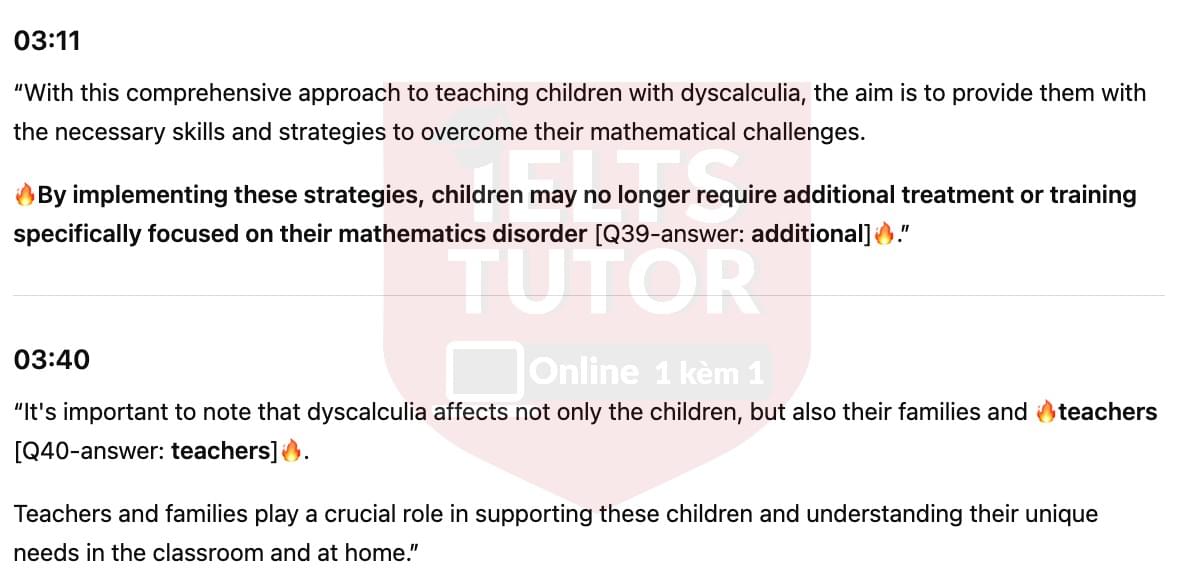 Dyscalculia Dyscalculia