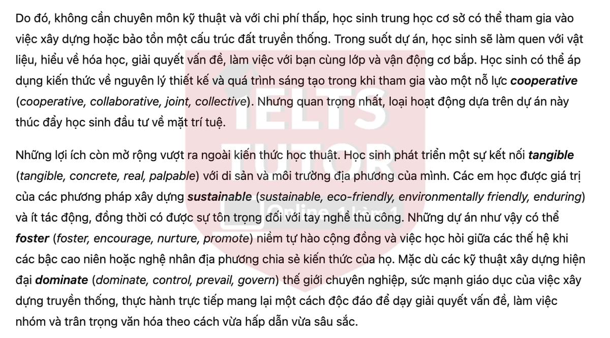 🔥Practical Learning in the Classroom Answers with location - Đề luyện tập IELTS READING- Làm bài online format computer-based, kèm đáp án, dịch & giải thích từ vựng - cấu trúc ngữ pháp khó 🔥Practical Learning in the Classroom Answers with location - Đề luyện tập IELTS READING- Làm bài online format computer-based, kèm đáp án, dịch & giải thích từ vựng - cấu trúc ngữ pháp khó
