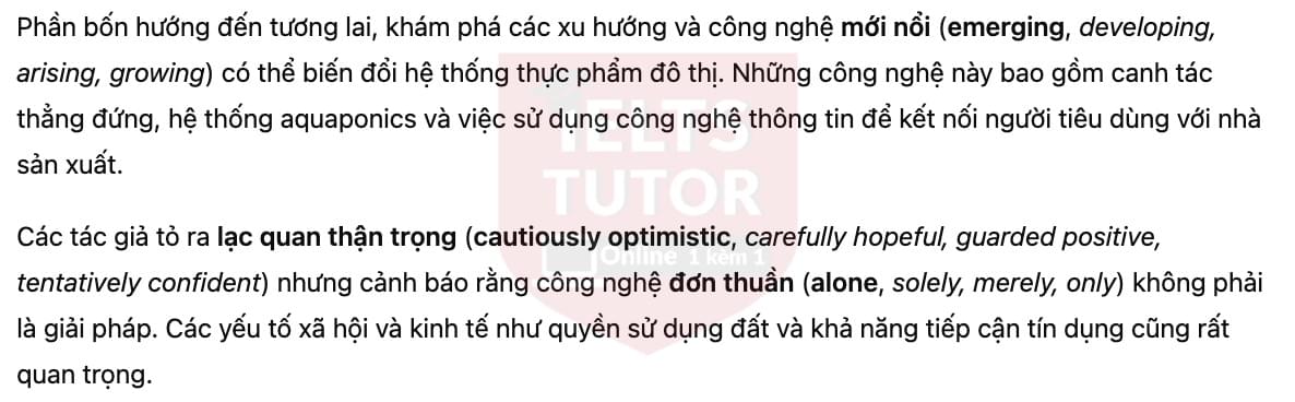 🔥Growing food in cities Answers with location - Đề luyện tập IELTS READING- Làm bài online format computer-based, kèm đáp án, dịch & giải thích từ vựng - cấu trúc ngữ pháp khó 🔥Growing food in cities Answers with location - Đề luyện tập IELTS READING- Làm bài online format computer-based, kèm đáp án, dịch & giải thích từ vựng - cấu trúc ngữ pháp khó