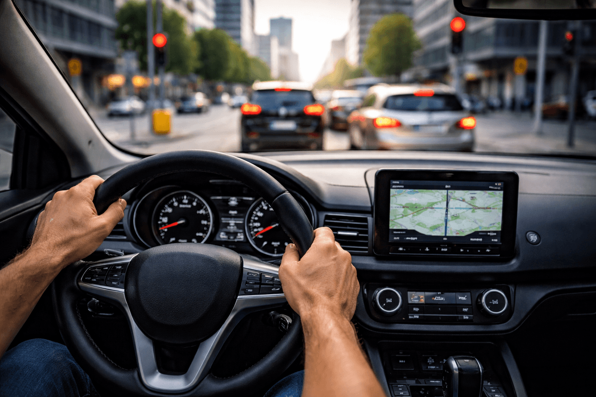 jazda samochodem w mieście Poznań codzienna eksploatacja auta warunki miejskie ruch uliczny jazda samochodem w mieście Poznań codzienna eksploatacja auta warunki miejskie ruch uliczny