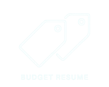 budget resume budget resume