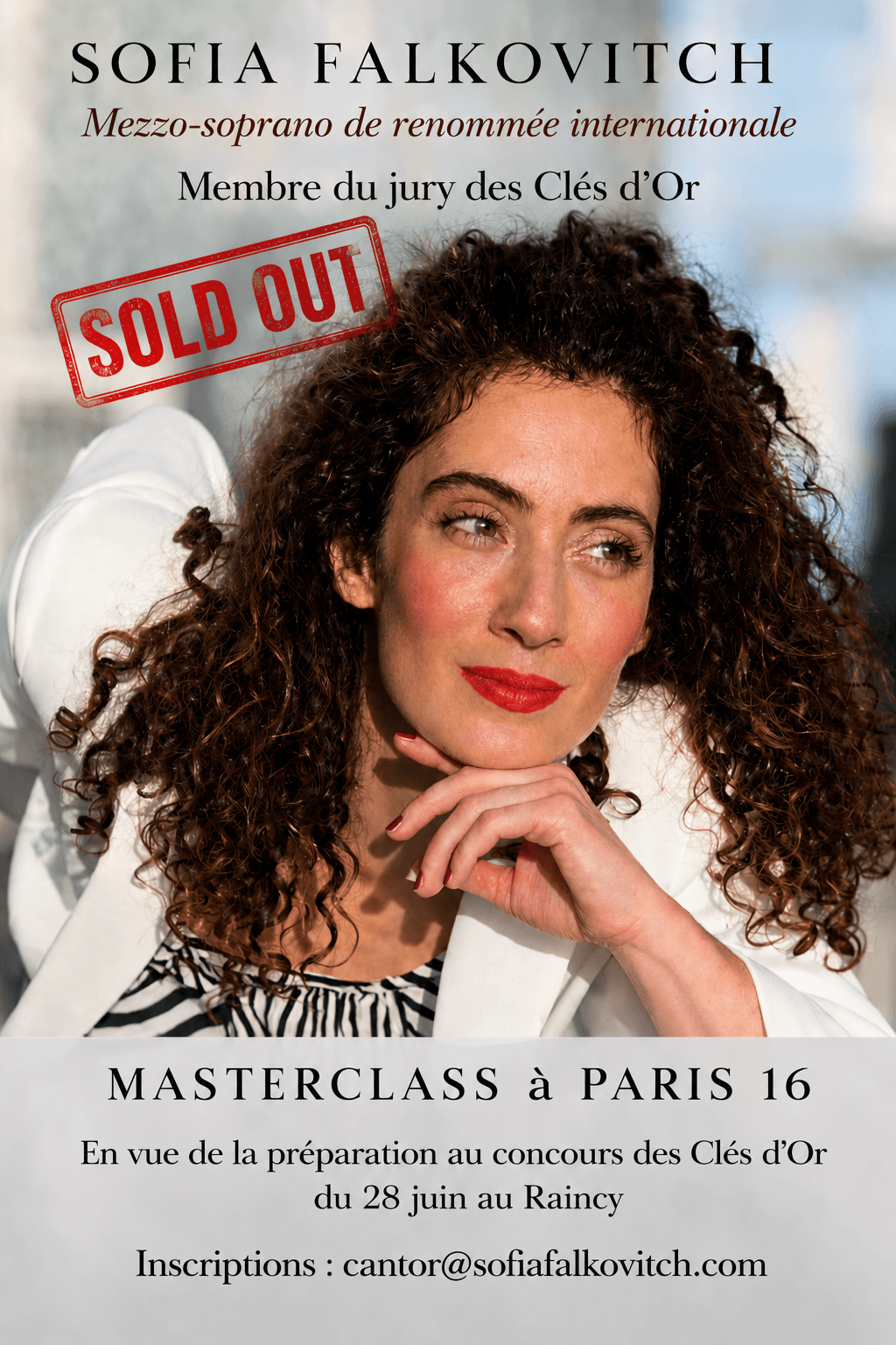 Sofia Falkovitch, MASTERCLASS Sofia Falkovitch, MASTERCLASS