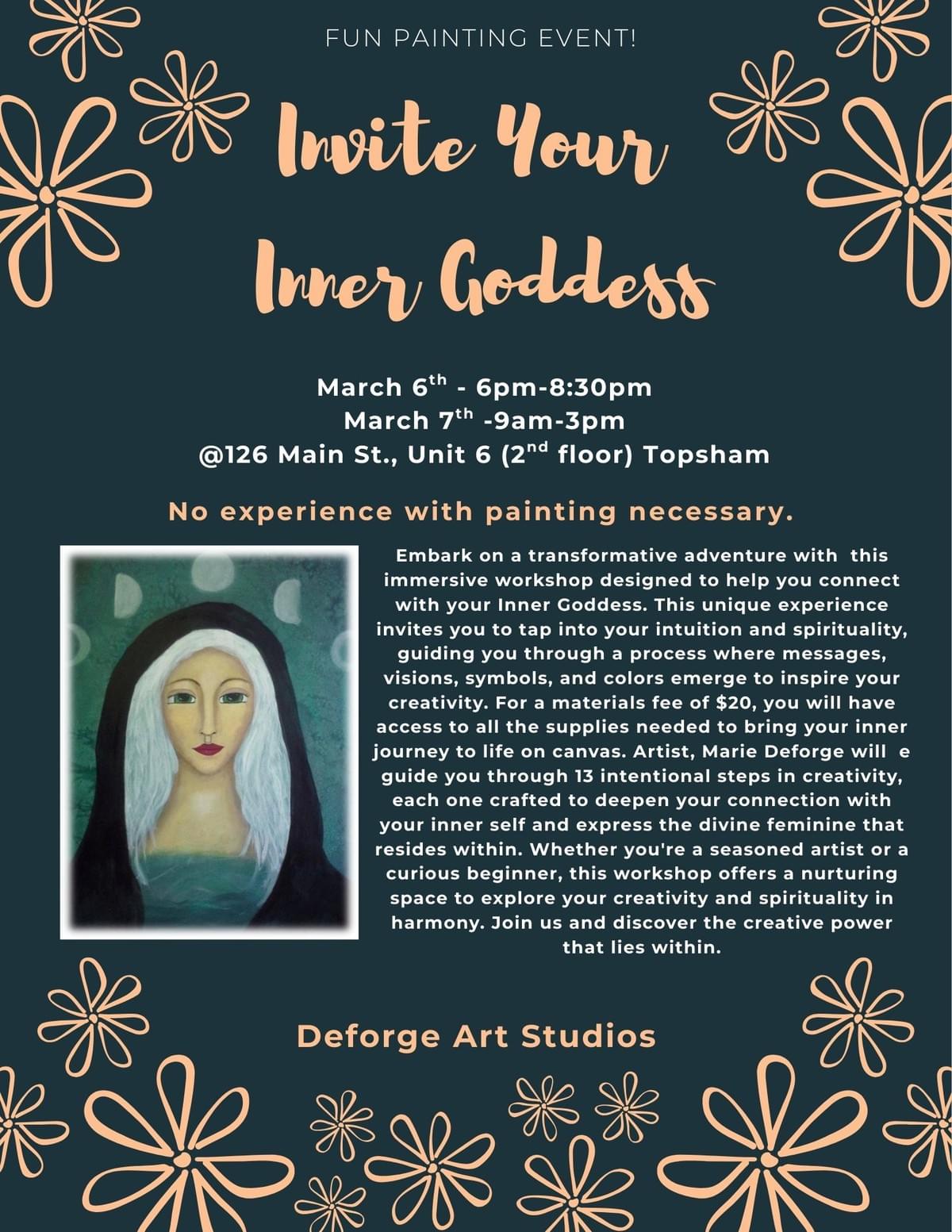 — Marcus Lee “Attending the workshop was a breath of fresh air. It allowed me to express my feelings in a safe and supportive environment.” Discover how Deforge Art Studios 2 has transformed lives through spiritual art and workshops Spiritual art and in person workshops — Marcus Lee “Attending the workshop was a breath of fresh air. It allowed me to express my feelings in a safe and supportive environment.” Discover how Deforge Art Studios 2 has transformed lives through spiritual art and workshops Spiritual art and in person workshops