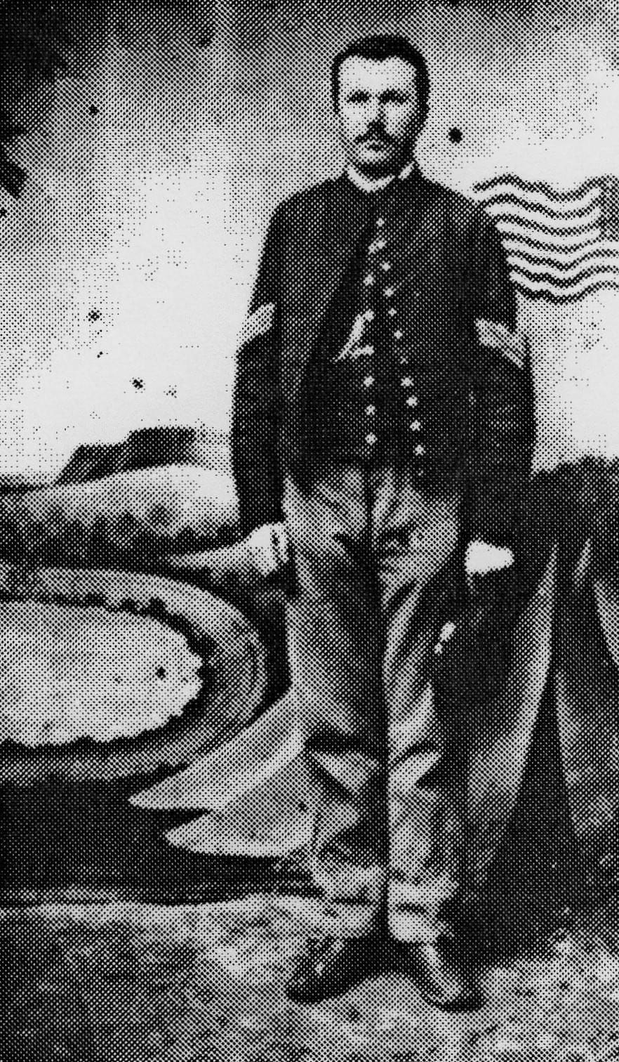 "Martin Martin Civil War Soldier" handwritten at bottom of image "Martin Martin Civil War Soldier" handwritten at bottom of image