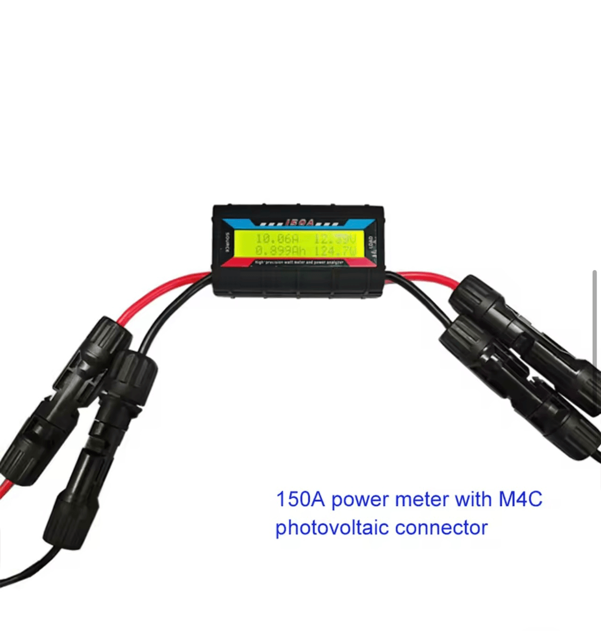 High‑Precision Solar Power Meter (150A/200A)