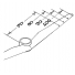 SAILSetc : Clip -on Aerofoil section spreaders - 021-aero -11mm