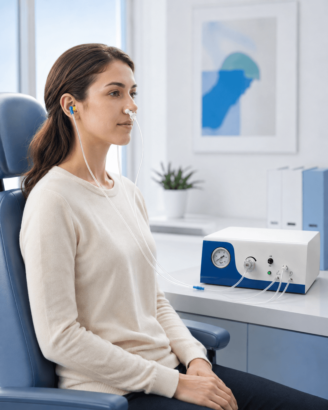 — Dr. Sarah Thompson “The TUBOMANOMETRY device has significantly improved my ability to diagnose Eustachian tube dysfunction quickly and accurately.” Our innovative Eustachian Tube Analyzer has transformed the diagnostic capabilities of over 300 healthcare professionals Medical device for eustachian tube diagnosis. — Dr. Sarah Thompson “The TUBOMANOMETRY device has significantly improved my ability to diagnose Eustachian tube dysfunction quickly and accurately.” Our innovative Eustachian Tube Analyzer has transformed the diagnostic capabilities of over 300 healthcare professionals Medical device for eustachian tube diagnosis.