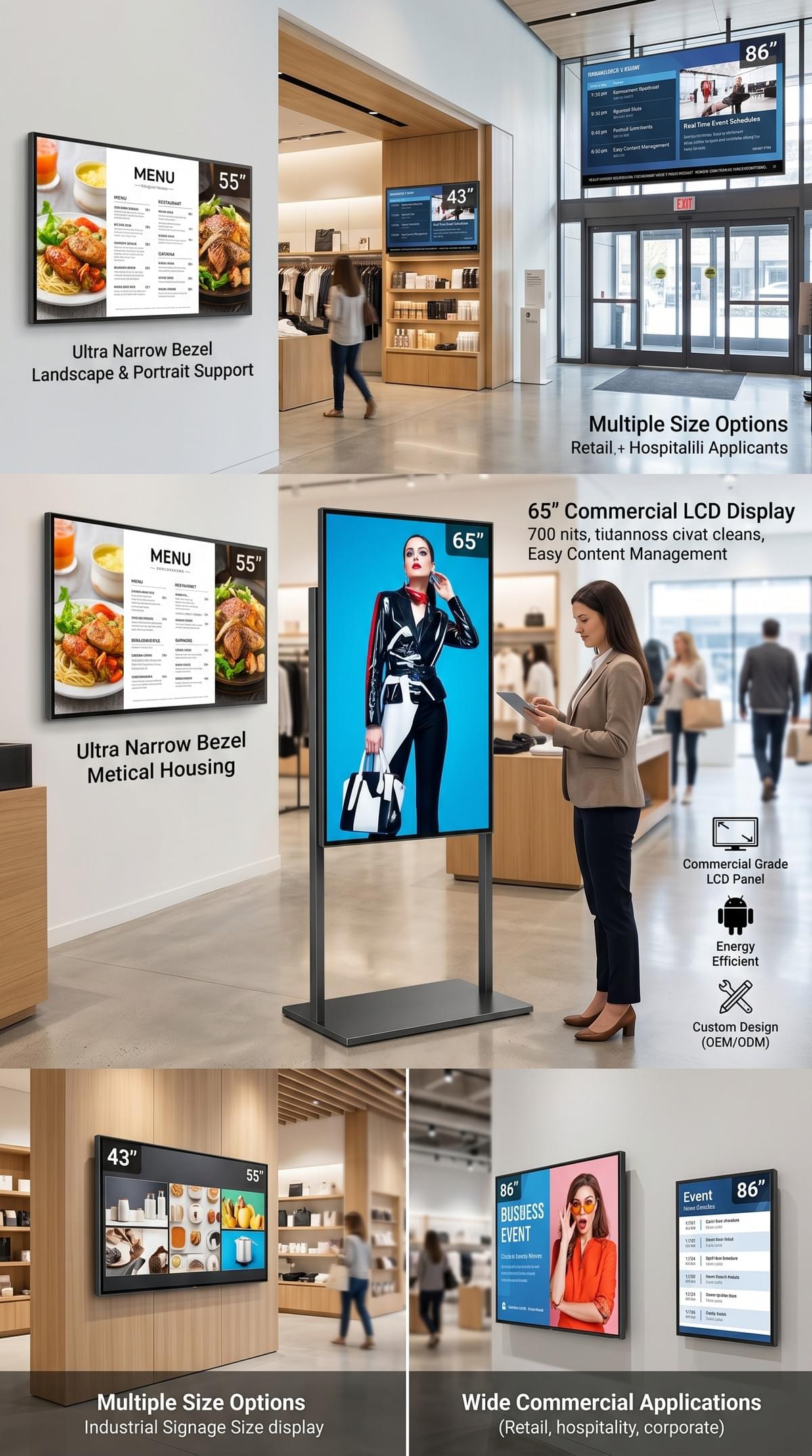 32 inch Digital Signage
