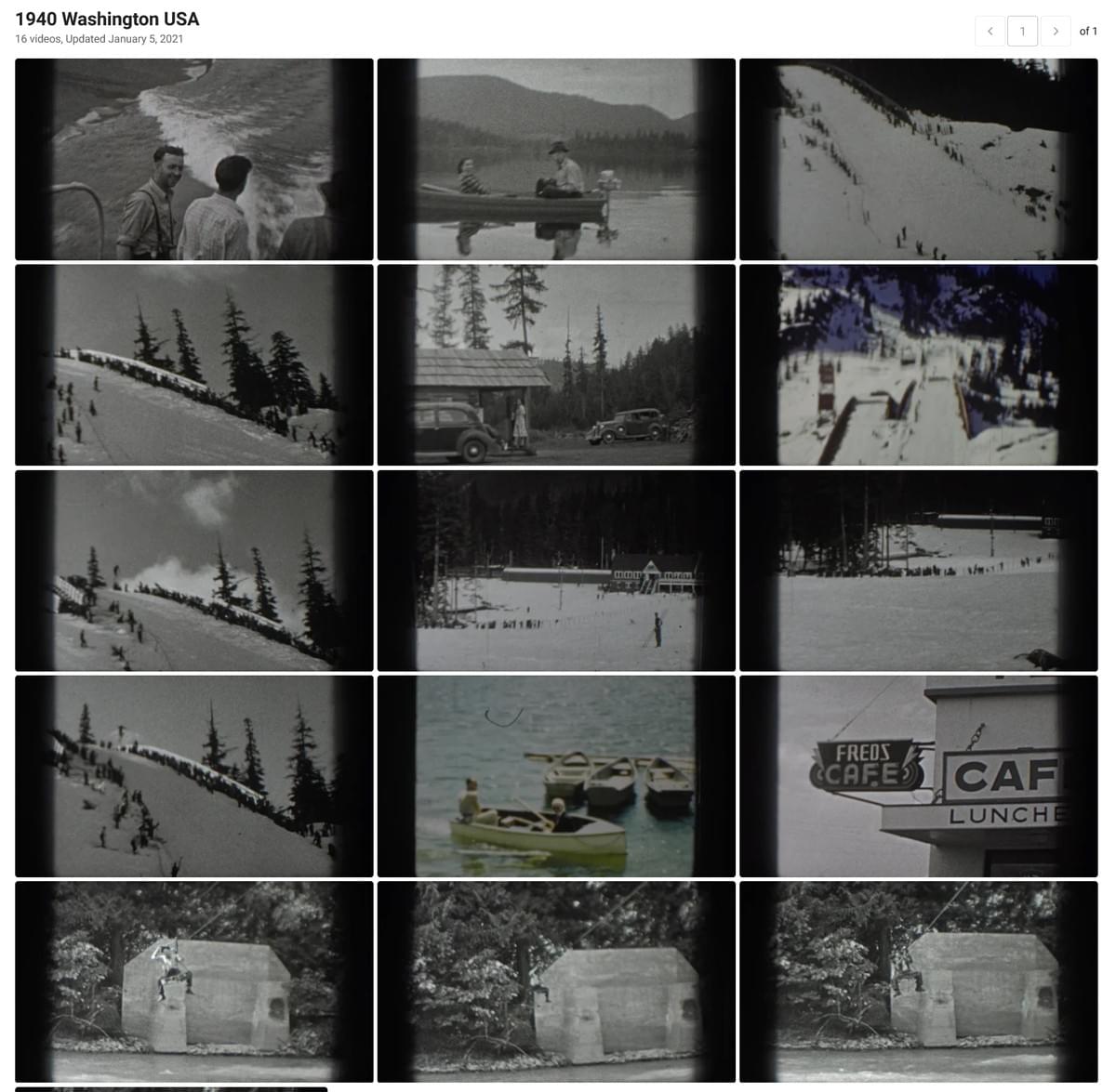 1940 Washington, 8mm film home movies stock footage 1940 Washington, 8mm film home movies stock footage