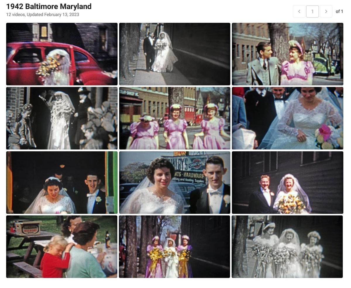 1942 Baltimore Maryland, 8mm film home movies stock footage 1942 Baltimore Maryland, 8mm film home movies stock footage