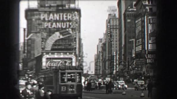 1937: New York planter's peanut sign 1937: New York planter's peanut sign