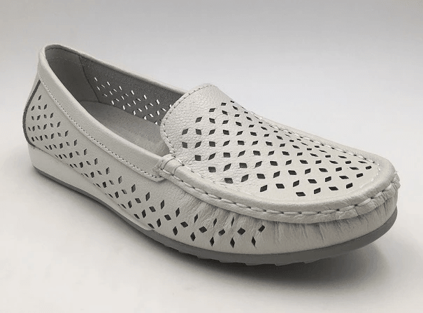 White_womens leather loafers White_womens leather loafers