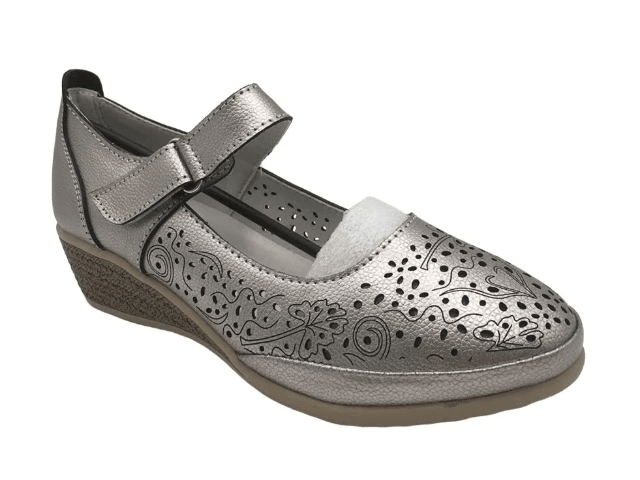 PÓŁBUTY DAMSKIE NA PLATFORMIE RZEP SKÓRA PÓŁBUTY DAMSKIE NA PLATFORMIE RZEP SKÓRA