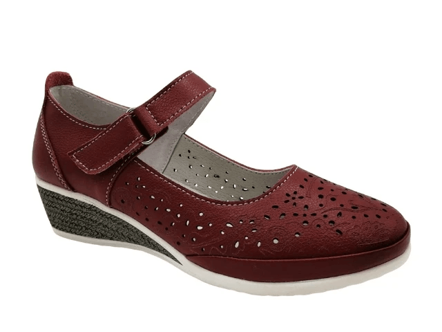 PÓŁBUTY DAMSKIE NA PLATFORMIE RZEP SKÓRA PÓŁBUTY DAMSKIE NA PLATFORMIE RZEP SKÓRA