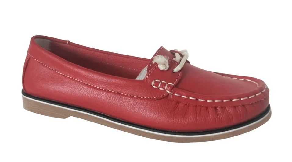 PMW-IB0012-Red-Leather Loafers PMW-IB0012-Red-Leather Loafers