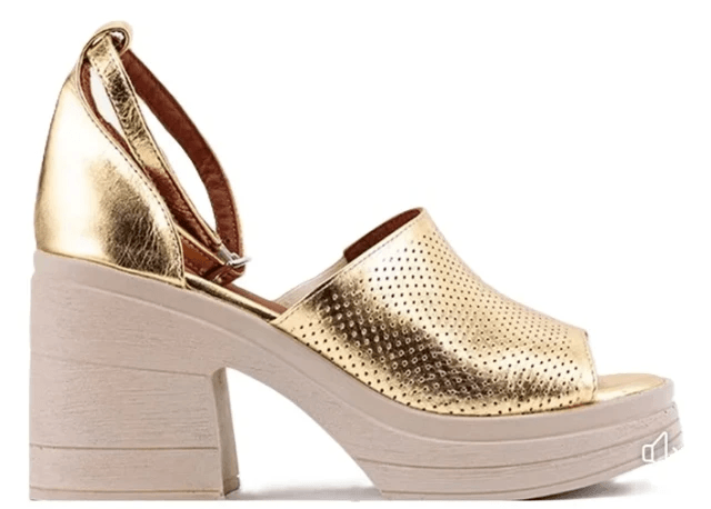 Gold Evening Sandals Gold Evening Sandals