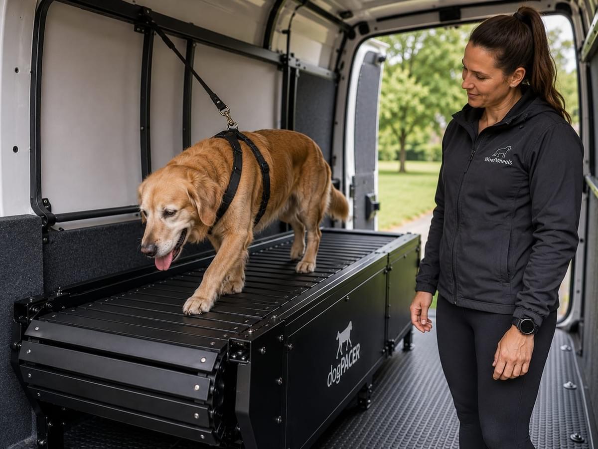 Our experienced trainers are passionate about dog fitness and wellness. They provide expert guidance during each session, ensuring that your dog exercises correctly and effectively to achieve the desired results. Expert Guidance What We Offer Providing onsite treadmill sessions for dogs Our experienced trainers are passionate about dog fitness and wellness. They provide expert guidance during each session, ensuring that your dog exercises correctly and effectively to achieve the desired results. Expert Guidance What We Offer Providing onsite treadmill sessions for dogs