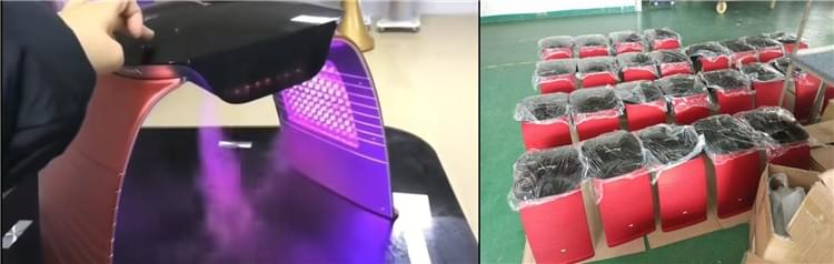 LED Light Therapy Skin Care System With Spray