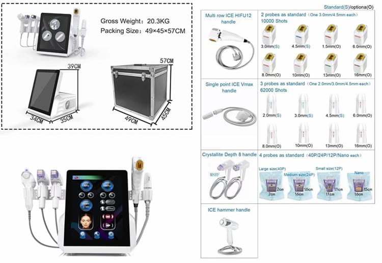 Cryo HIFU 4 in 1 Skin Care System