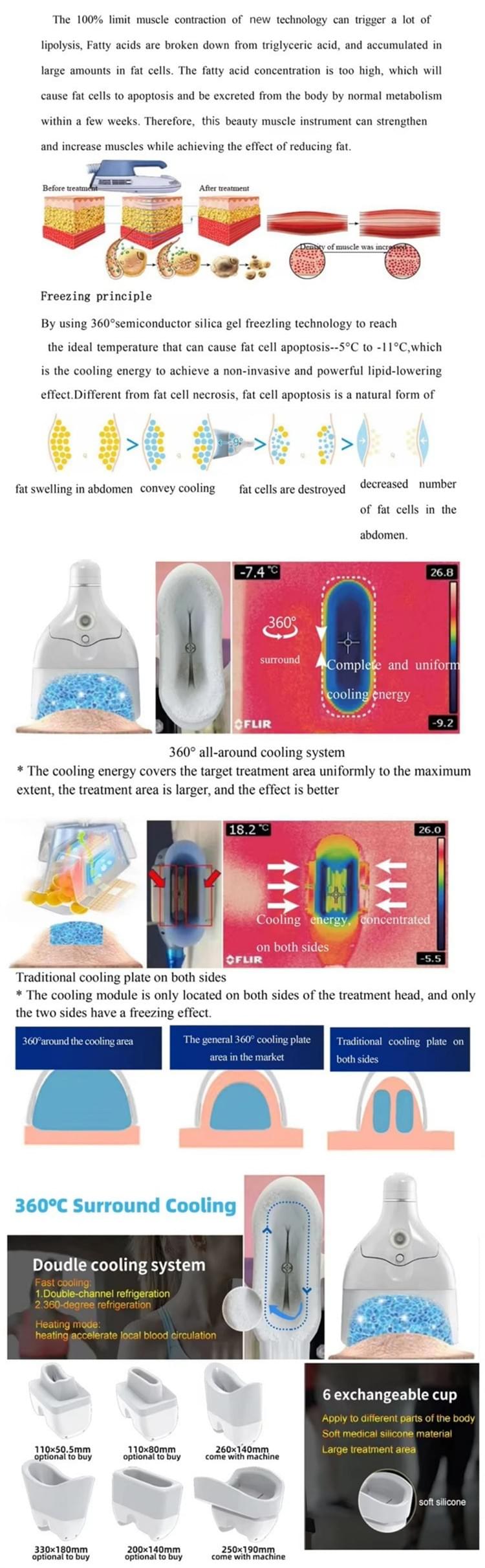 Emsculpt+Cryolipolysis Body Slimming System