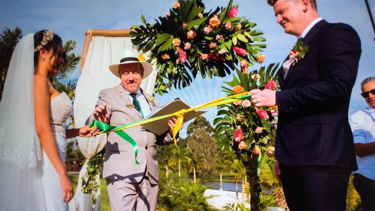 Destination commitment ceremony in Columbia. Destination commitment ceremony in Columbia.