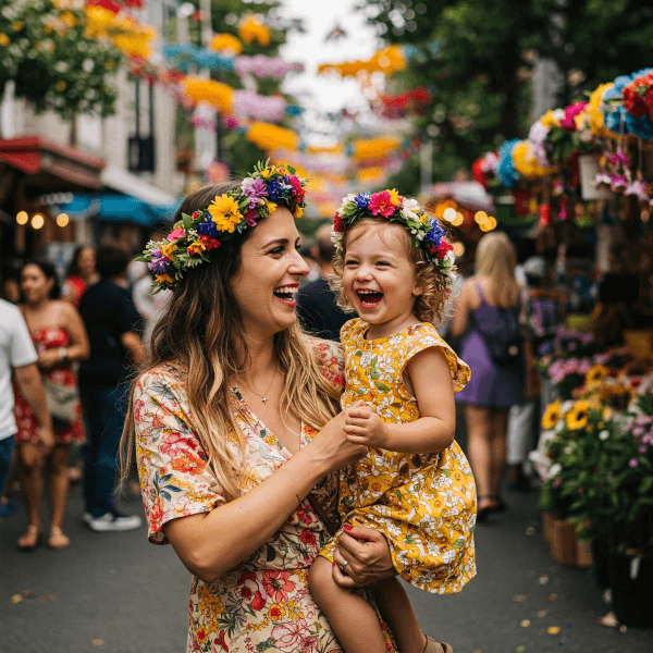 A salon owner and her daughter enjoying their weekend, not wrangling website edits. A salon owner and her daughter enjoying their weekend, not wrangling website edits.