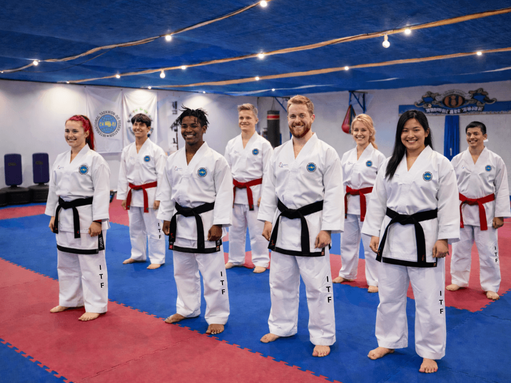 Our experienced instructors are dedicated to teaching authentic ITF Taekwon-Do techniques and fostering a supportive environment for all students. Expert Instruction What We Offer A ITF Taekwon-Do School, teaching Taekwon-Do for all ages. Our experienced instructors are dedicated to teaching authentic ITF Taekwon-Do techniques and fostering a supportive environment for all students. Expert Instruction What We Offer A ITF Taekwon-Do School, teaching Taekwon-Do for all ages.