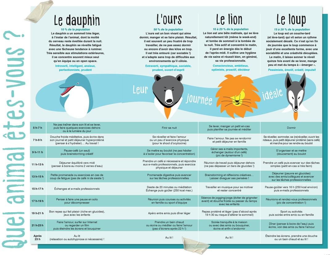 Rythme et efficacité au travail Rythme et efficacité au travail
