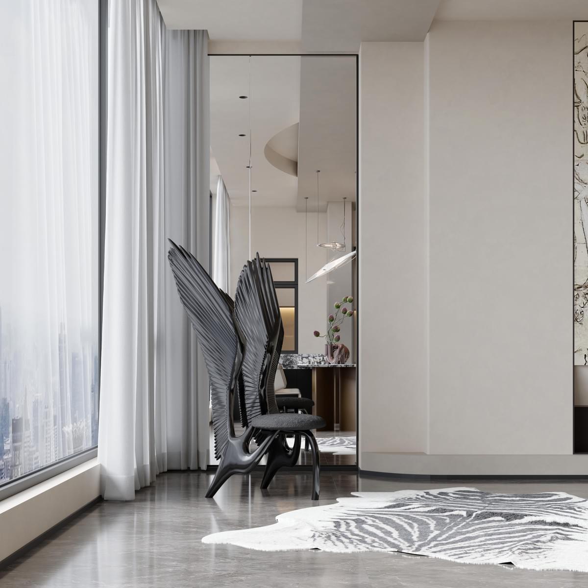 Minimal Modern | China Resources Yuexi, Sleek & Airy Urban Dwelling